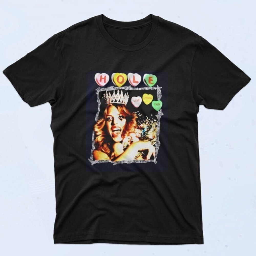 Hole Live Through This  Band T Shirt